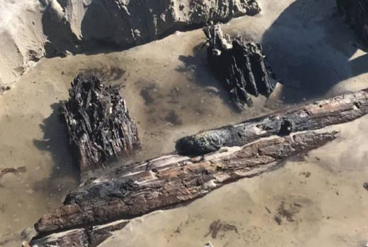Geger Kemunculan Benda Misterius Raksasa di Pantai Florida, Pejabat Sampai Bingung - GenPI.co