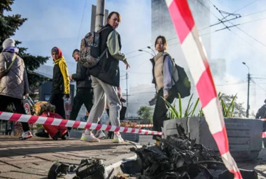 Pasukan Ukraina Tembak Jatuh Drone Buatan Iran yang Menyerbu Kiev - GenPI.co