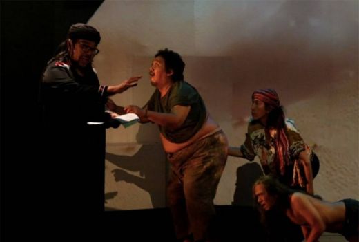 Asrizal Nur Guncang Teater Taman Ismail Marzuki dengan Puisi dan Gurindam - GenPI.co