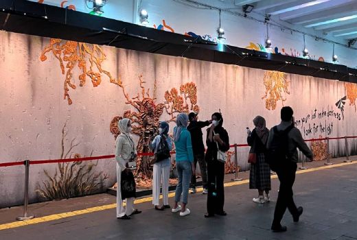 Mural 3D di Terowongan Kendal Bukti Jakarta sebagai Ruang Kreatif - GenPI.co