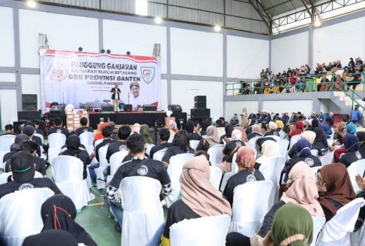 Demi Ganjar Presiden 2024, Ganjaran Buruh Berjuang Banten Siap Begerilya - GenPI.co