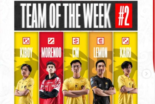 Onic Esports Dominasi Tim Terbaik MPL ID S11, Lemon RRQ Hoshi Menyodok - GenPI.co