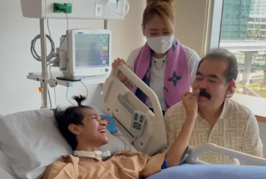 David Ozora Tertawa Pegang Kumis Adam Suseno, Inul Daratista Terharu - GenPI.co