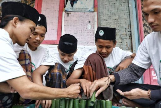 Aksi Berkelas Santri Dukung Ganjar Bantu Pemerintah Perkuat Ketahanan Pangan - GenPI.co