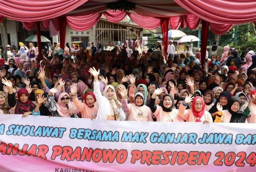 Gema Selawat Jadi Cara Mak Ganjar Memperkuat Persaudaraan di Bogor - GenPI.co