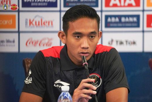 Timnas Indonesia U-22 vs Vietnam Sengit, Rizky Ridho Kontrol Emosi - GenPI.co