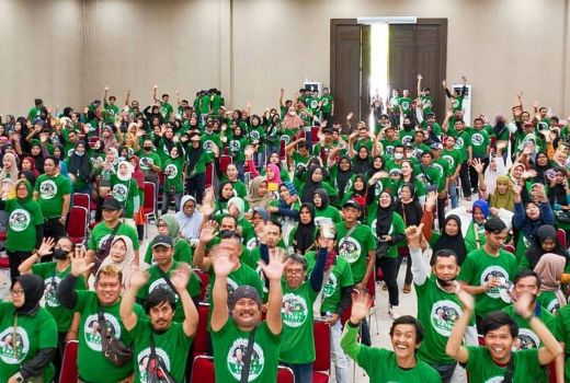 Dihadiri Ribuan Orang, Acara Dance dan Stand-up Kajol Dukung Ganjar Meriah - GenPI.co