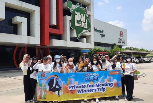 20 Pemenang Ichitan Dream Bright Bertemu Artis Terkenal Thailand - GenPI.co
