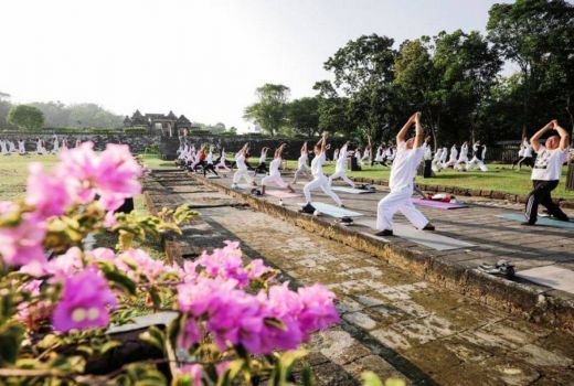 Candi Keraton Ratu Boko Jadi Pilihan TWC untuk Menggelar Dharma Yoga - GenPI.co