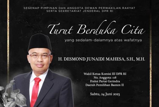 Desmond Mahesa Meninggal, Prabowo Subianto Kenang Jasa untuk Gerindra - GenPI.co