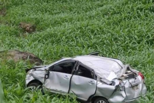 Kecelakaan di Gorontalo Utara, Sebuah Mobil Terjun ke Jurang - GenPI.co