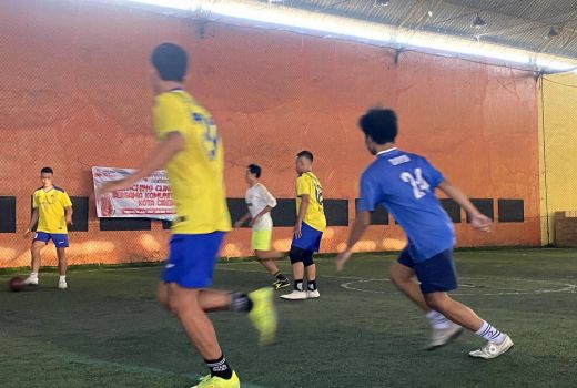 Tingkatkan Kemampuan Milenial, Orang Muda Ganjar Gelar Coaching Clinic Futsal - GenPI.co