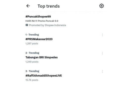 Mantap, #PRSMakassar2023 trending topik di Twitter - GenPI.co