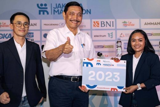 Sukseskan Jakarta Marathon 2023, Luhut Binsar Pastikan Kualitas Udara Bersih - GenPI.co