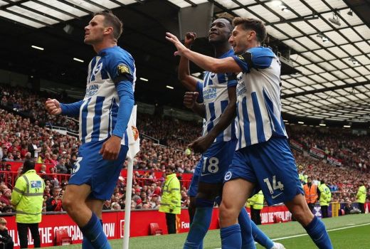 Bantai Manchester United di Old Trafford, Brighton & Hove Albion Ukir Rekor - GenPI.co