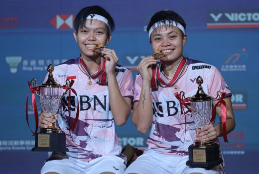 Juara Hong Kong Open 2023, Apriyani/Fadia Makin Nafsu - GenPI.co