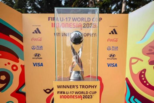 Tur Trofi Piala Dunia U-17 Berakhir di Solo Hari Ini, Dipamerkan di Mangkunegaran - GenPI.co