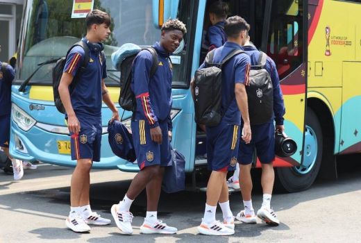 Peserta Grup B Piala Dunia U-17 Tiba di Solo, Termasuk Timnas Spanyol U-17 - GenPI.co