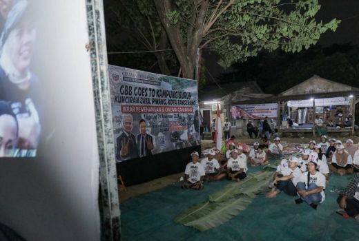 Layar Tancap Jadi Wadah GBB Perkenalkan Ganjar Pranowo di Tangerang - GenPI.co