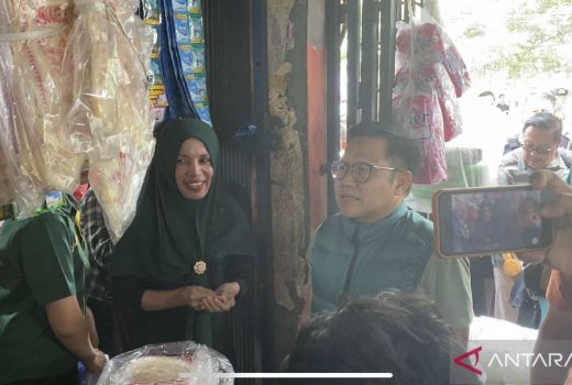 Cak Imin Tampung Keluhan Harga Pangan Naik dari Pedagang di Pekanbaru - GenPI.co