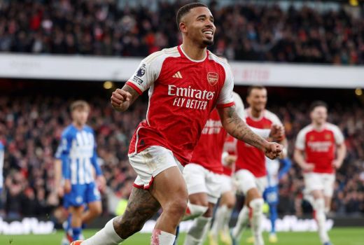 Gabriel Jesus Cetak Gol, Arsenal Dijamin Tak Bakal Kalah - GenPI.co
