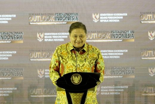 Menko Airlangga Ungkap Tiga Mesin Ekonomi di Seminar Nasional Outlook Perekonomian Indonesia - GenPI.co