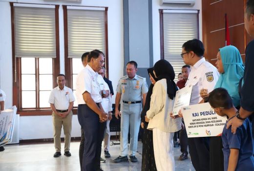 Jasa Raharja dan KAI Beri Santunan kepada Ahli Waris Korban Kecelakaan Kereta Api - GenPI.co