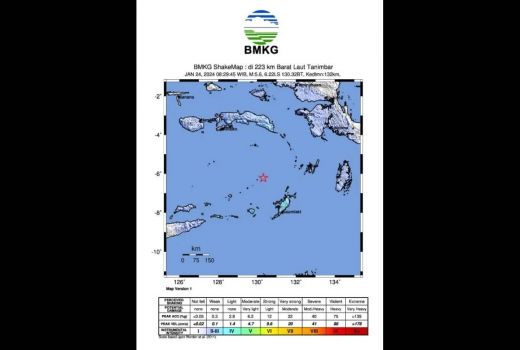 Gempa Magnitudo 5,9 Guncang Laut Banda, BMKG Sebut Penyebabnya - GenPI.co