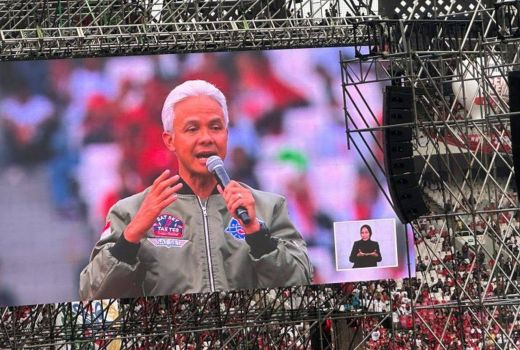 Viral Video Pidato Ganjar Kampanye di GBK, Ditinggal Pendukungnya? - GenPI.co