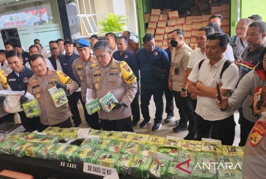 Polda Jawa Tengah Gagalkan Peredaran 52 Kg Sabu-Sabu dan 35.000 Pil Ekstasi - GenPI.co