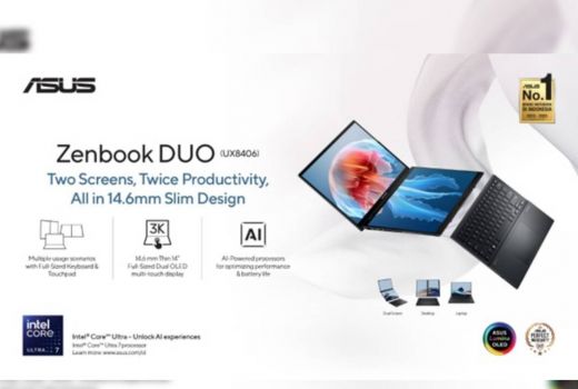 Cari Laptop Dual-Screen OLED Terbaik di Dunia? Asus Zenbook DUO Jawabannya - GenPI.co
