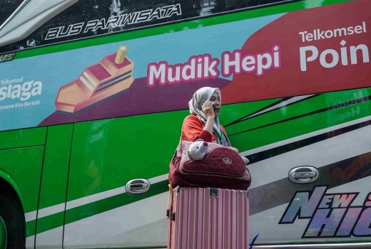 Hepi Bareng Telkomsel, 1.100 Pemudik Diberangkatkan ke Kampung Halaman - GenPI.co
