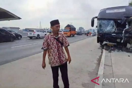 Sopir Bus Ungkap Kronologi Kecelakaan Tol Jakarta-Cikampek: Saya Coba Menghindari ke Kiri - GenPI.co