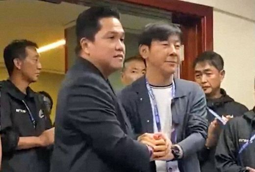 Sinyal Positif Erick Thohir, Kontrak Shin Tae Yong Diperpanjang? - GenPI.co
