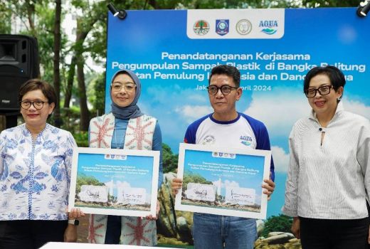 Rangkul Ikatan Pemulung Indonesia, AQUA Kurangi Sampah di Bangka Belitung - GenPI.co