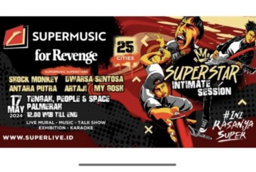 Festival Musik Supermusic Superstar Dijamin Panas, Sal Priadi Tampil - GenPI.co