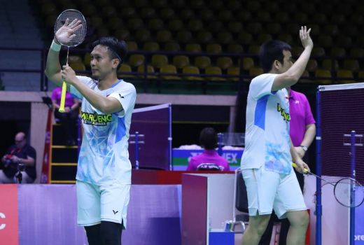 Kesabaran Jadi Kunci Hendra/Ahsan Lolos ke 16 Besar Thailand Open 2024 - GenPI.co