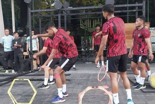 Timnas Indonesia U-20 Latihan Fisik Bukan Lewat Gym Konvensional - GenPI.co
