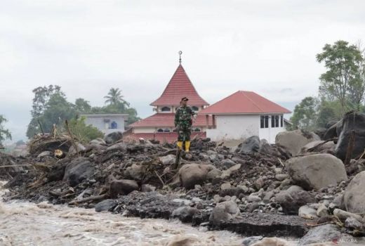 Mitigasi Banjir Lahar Dingin, 7 Aliran Sungai Berhulu di Gunung Marapi Dipasangi EWS - GenPI.co