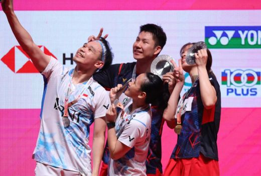 Rinov/Pitha Anggap Soon Huat Goh sebagai Om di Luar Lapangan - GenPI.co
