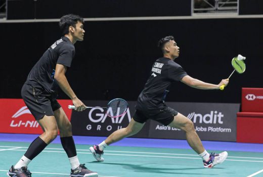 Bungkam Hendra/Ahsan di Singapore Open 2024, Bagas/Fikri Mengaku Tegang - GenPI.co