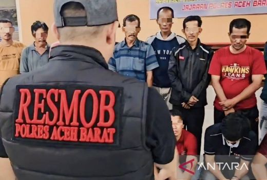 Main Judi Online dan Game Online, 20 Warga Aceh Barat Ditangkap - GenPI.co