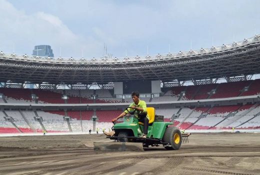 Revitalisasi Rumput Stadion Utama Gelora Bung Karno Ditarget Rampung Oktober 2024 - GenPI.co