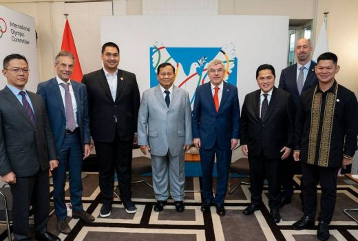 Bertemu Presiden OIC, Prabowo Subianto Ditemani Erick Thohir - GenPI.co