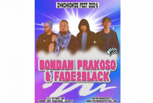 Vakum Sejak 2013, Bondan Prakoso & Fade2Black Guncang Synchronize Fest 2024 - GenPI.co