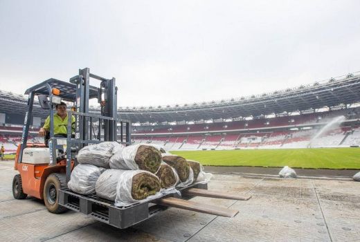 Persiapan Timnas Indonesia vs Australia, GBK Siapkan Rumput yang Terbaik - GenPI.co