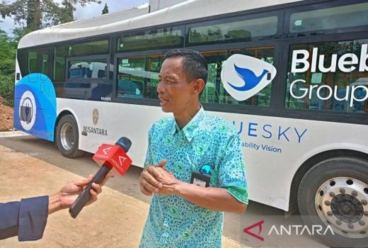 5 Bus Listrik Siap Antar Tamu VIP saat HUT ke-79 RI di IKN - GenPI.co