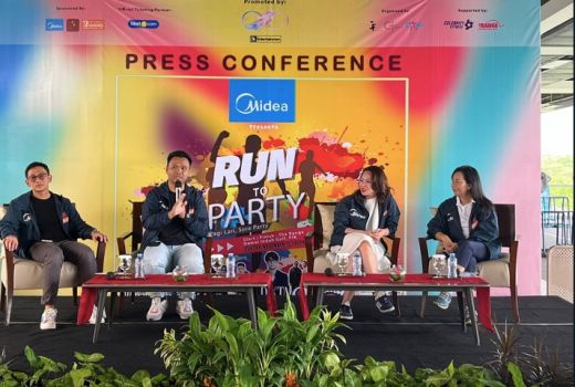 Perdana! Midea Run To Party Kombinasikan Olahraga Lari dengan Konser Musik - GenPI.co