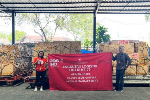 PosIND Sukses Kirim Tanaman Hias Segar ke IKN - GenPI.co