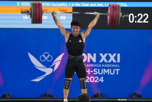Ukir Rekor Nasional di PON Aceh-Sumut 2024, Rizki Juniansyah: Alhamdulillah - GenPI.co